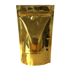 3kg Gold Shiny Stand Up Pouch/Bag with Zip Lock [SP7]