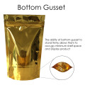 3kg Gold Shiny Stand Up Pouch/Bag with Zip Lock [SP7] (100 per pack)