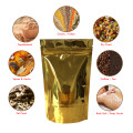 3kg Gold Shiny Stand Up Pouch/Bag with Zip Lock [SP7]