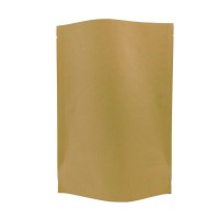 1kg Kraft Paper Stand Up Pouch/Bag without Zip Lock [SP6] (100 per pack)