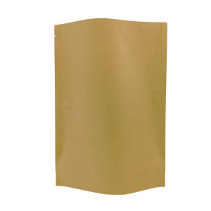1kg Kraft Paper Stand Up Pouch/Bag without Zip Lock [SP6] (100 per pack)