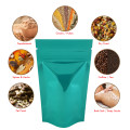 40g Turquoise Shiny Stand Up Pouch/Bag with Zip Lock [SP1] (100 per pack)