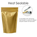 70g Gold Matt Stand Up Pouch/Bag with Zip Lock [SP2] (100 per pack)