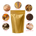 70g Gold Matt Stand Up Pouch/Bag with Zip Lock [SP2] (100 per pack)