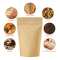 [Sample] 250g Compostable EcoPack Stand Up Pouches Heat Seal Food Grade with Zip Lock [SP4]