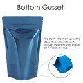 150g Blue Shiny Stand Up Pouch/Bag with Zip Lock [SP3]
