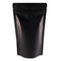 40g Black Matt Stand Up Pouch/Bag with Zip Lock [SP1] (100 per pack)