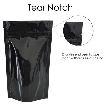 [SAMPLE] 5kg Gold Shiny Stand Up Pouch/Bag with Zip Lock [SP8] (100 per pack)