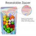 500g Clear / Holographic Stand Up Pouch/Bag with Zip Lock [SP5]