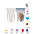 [Sample] 100g Clear / White Shiny Stand Up Pouch/Bag with Zip Lock [SP9]