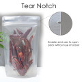 150g Clear / Clear Stand Up Pouch/Bag with Zip Lock [SP3] (100 per pack)