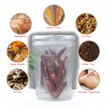 70g Clear / Clear Stand Up Pouch/Bag with Zip Lock [SP2]