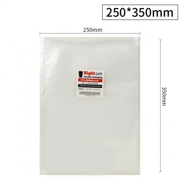 [Sample] 250mm x 350mm Embossed Vacuum Sealer Bags 90 Micron