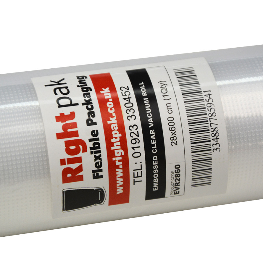 Buy online 280mm x 6meter Embossed Vacuum Sealer Roll 90 Micron