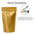 70g Gold Matt Stand Up Pouch/Bag with Zip Lock [SP2] (100 per pack)