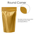 70g Gold Matt Stand Up Pouch/Bag with Zip Lock [SP2] (100 per pack)
