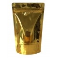 [Sample] 150g Gold Shiny Stand Up Pouch/Bag with Zip Lock [SP3]