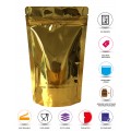 [Sample] 150g Gold Shiny Stand Up Pouch/Bag with Zip Lock [SP3]