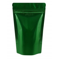 150g Green Shiny Stand Up Pouch/Bag with Zip Lock [SP3]