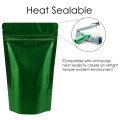 [Sample] 150g Green Shiny Stand Up Pouch/Bag with Zip Lock [SP3]