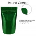 50g Green Shiny Stand Up Pouch/Bag with Zip Lock [WP1]