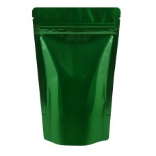 1kg Green Shiny Stand Up Pouch/Bag with Zip Lock [SP6]