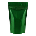 40g Green Shiny Stand Up Pouch/Bag with Zip Lock [SP1] (100 per pack)