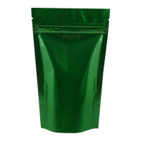 40g Green Shiny Stand Up Pouch/Bag with Zip Lock [SP1]