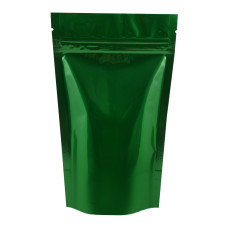 40g Green Shiny Stand Up Pouch/Bag with Zip Lock [SP1] (100 per pack)