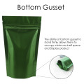 40g Green Shiny Stand Up Pouch/Bag with Zip Lock [SP1] (100 per pack)