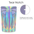 150g Holographic Stand Up Pouch/Bag with Zip Lock [SP3] (100 per pack)