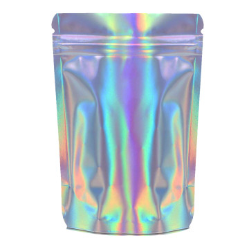 1kg Holographic Stand Up Pouch/Bag with Zip Lock [SP6] (100 per pack)