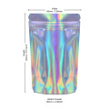 [Sample] 50g Holographic Stand Up Pouch/Bag with Zip Lock [WP1]