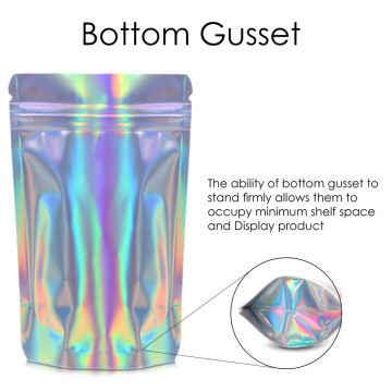 [Sample] 70g Holographic Stand Up Pouch/Bag with Zip Lock [SP2]