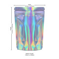 [Sample] 750g Holographic Stand Up Pouch/Bag with Zip Lock [SP11]