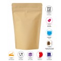 100g Kraft Paper Stand Up Pouch/Bag with Zip Lock [SP9]