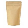 [Sample] 1kg Kraft Paper Stand Up Pouch/Bag with Zip Lock [SP6]