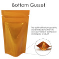 [Sample] 40g Orange Shiny Stand Up Pouch/Bag with Zip Lock [SP1]