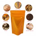 40g Orange Shiny Stand Up Pouch/Bag with Zip Lock [SP1] 102