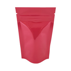 40g Pink Shiny Stand Up Pouch/Bag with Zip Lock [SP1]