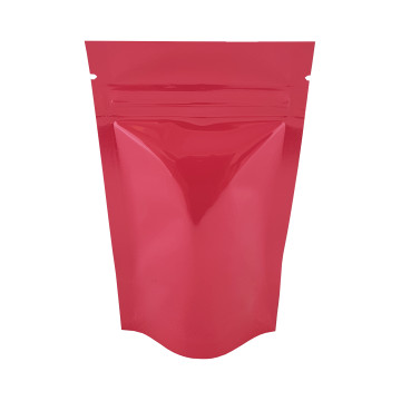 40g Pink Shiny Stand Up Pouch/Bag with Zip Lock [SP1] (100 per pack)