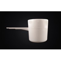 70ml White Plastic Scoop Pack of 100qty