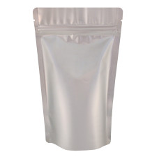 100g Silver Matt Stand Up Pouch/Bag with Zip Lock [SP9] (100 per pack)