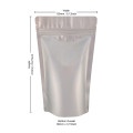 150g Silver Matt Stand Up Pouch/Bag with Zip Lock [SP3] (100 per pack)