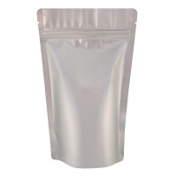 1kg Silver Matt Stand Up Pouch/Bag with Zip Lock [SP6]