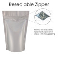 40g Silver Matt Stand Up Pouch/Bag with Zip Lock [SP1]