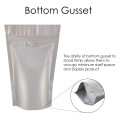 40g Silver Matt Stand Up Pouch/Bag with Zip Lock [SP1]
