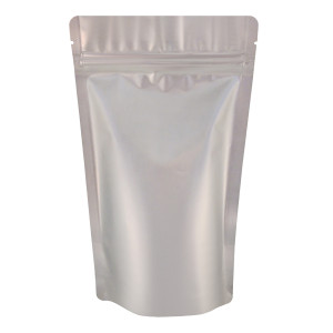 50g Silver Matt Stand Up Pouch/Bag with Zip Lock [WP1] (100 per pack)