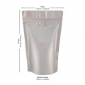 [Sample] 70g Silver Matt Stand Up Pouch/Bag with Zip Lock [SP2]