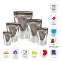 [Sample] 1kg Silver Shiny Stand Up Pouch/Bag with Zip Lock [SP6]